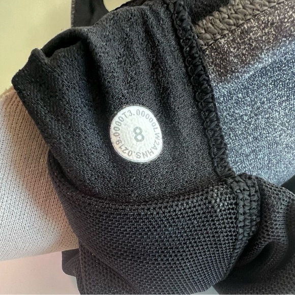 Lululemon Free To Be Bra Heathered Black 8 - Picture 8 of 8